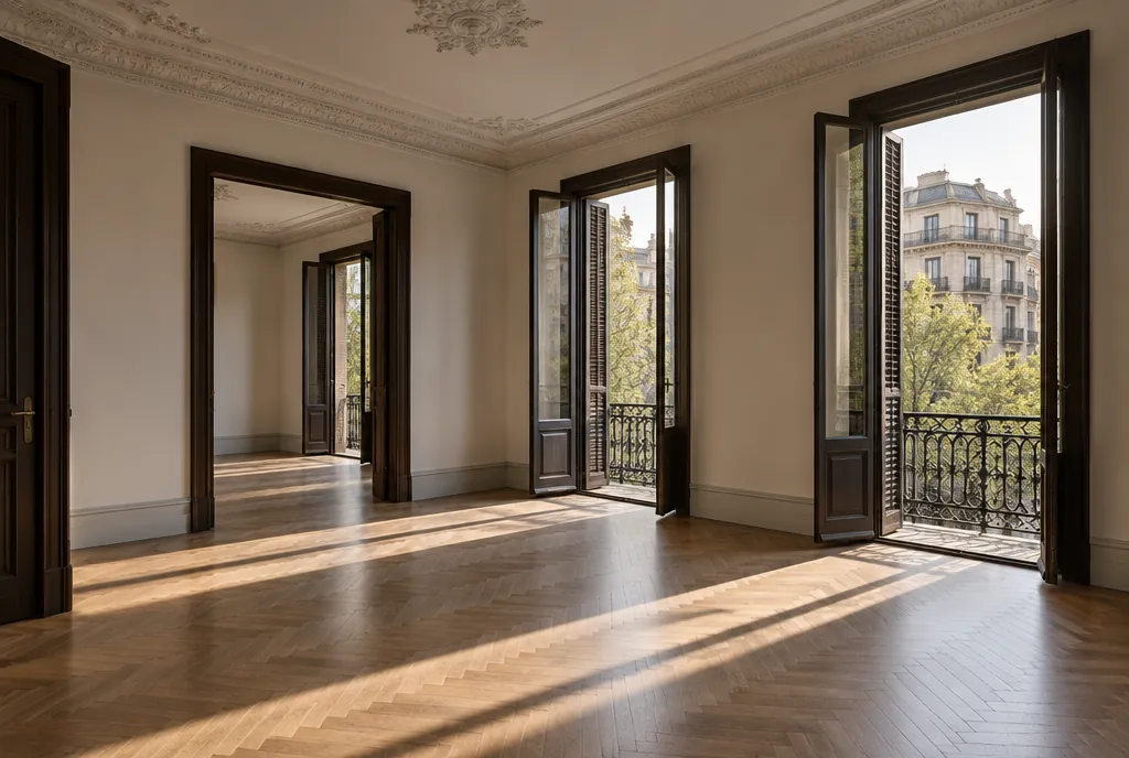 Refurbished apartment in a classic building, ready for sale