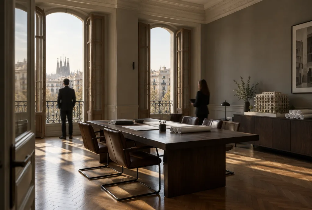 SPQR Investments meeting room in Barcelona